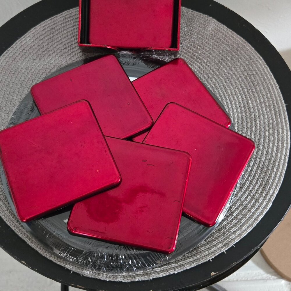 2 Sets Holiday Coasters